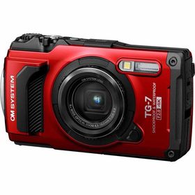 OM SYSTEM デジタルカメラ「Tough TG-7」(レッド) TG-7-RED 返品種別A
