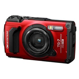 OMデジタルソリューションズ 防水防塵デジタルカメラ Tough TG-7 RD SDカード16GBセット RED 16GB付set 1個（直送品）