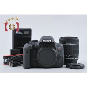 【中古】Canon キヤノン EOS Kiss X8i EF-S 18-55 IS STM レンズキット シャッター回数僅少