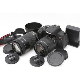 【全額返金保証】美品｜キヤノン EOS Kiss X8i ダブルズームキット センサー清掃済み CA01-D408-2Q2A