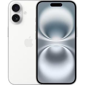 iPhone16 128GB 【認定整備済製品】Apple保証1年あり【国内版SIMフリー】【未開封】White ホワイト FYDR3J/A iPhone 16 A3286