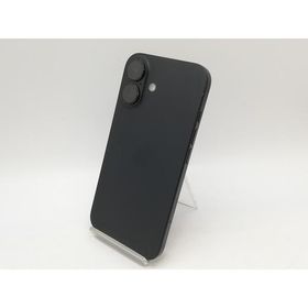 【中古】Apple 国内版 【SIMフリー】 iPhone 16 128GB ブラック MYDQ3J/A【鹿児島中町】保証期間１ヶ月【ランクC】