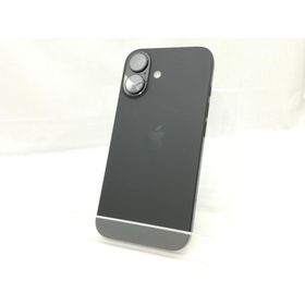 【中古】Apple docomo 【SIMフリー】 iPhone 16 256GB ブラック MYDW3J/A【川崎】保証期間１ヶ月【ランクC】