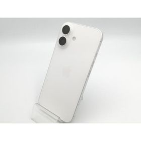 【中古】Apple 国内版 【SIMフリー】 iPhone 16 256GB ホワイト MYDX3J/A【大阪堂島】保証期間１ヶ月【ランクB】