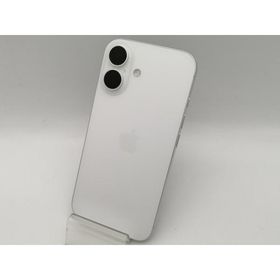 【中古】Apple 国内版 【SIMフリー】 iPhone 16 512GB ホワイト MYE33J/A【OSU301】保証期間１ヶ月【ランクB】