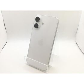 【中古】Apple au 【SIMフリー】 iPhone 16 512GB ホワイト MYE33J/A【福岡筑紫】保証期間１ヶ月【ランクB】