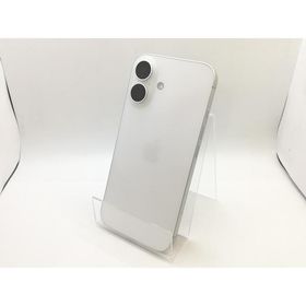 【中古】Apple SoftBank 【SIMフリー】 iPhone 16 512GB ホワイト MYE33J/A【熊本】保証期間１ヶ月【ランクB】