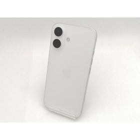 【中古】Apple docomo 【SIMフリー】 iPhone 16 128GB ホワイト MYDR3J/A【なんば】保証期間１ヶ月【ランクB】
