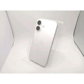 【中古】Apple docomo 【SIMフリー】 iPhone 16 128GB ホワイト MYDR3J/A【スマーク伊勢崎】保証期間１ヶ月【ランクB】
