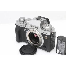 【全額返金保証】並品｜富士フイルム FUJIFILM X-T4 ボディ [シルバー] CA01-D600-4B2A
