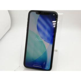 【中古】Apple 国内版 【SIMフリー】 iPhone 11 128GB ブラック MWM02J/A【アリオ倉敷】保証期間１ヶ月【ランクC】