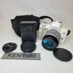 Canon EOS Kiss M ホワイト レンズキット 動作確認済