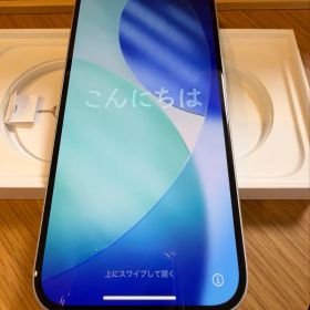 iPhone 16 128GB ホワイト SIMフリー バッテリー91%