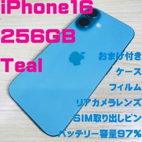 P38 SIMフリー iPhone16 256GB Teal おまけ付き