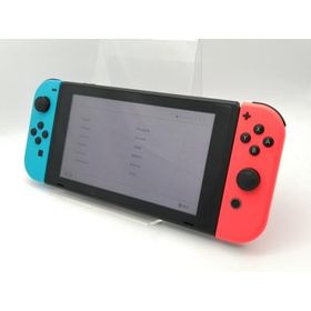 【中古】Nintendo Switch 本体 Joy-Con(L) ネオンブルー/(R) ネオンレッド HAD-S-KABAA 【2019年8月】【大須アメ横】保証期間１ヶ月【ランクC】