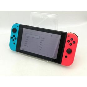 【中古】Nintendo Switch 本体 Joy-Con(L) ネオンブルー/(R) ネオンレッド HAD-S-KABAH 【2022年11月】【大須】保証期間１ヶ月【ランクC】