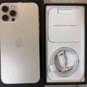 【良品】Apple iPhone 12 Pro 本体 128GB ゴールド