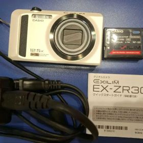 【動作確認済】CASIO EXILIM EX-ZR300 オールドコンデジ