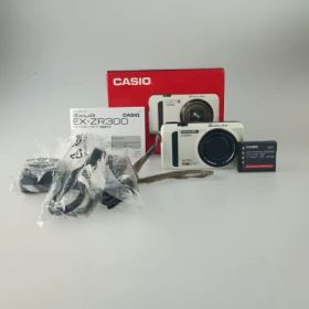 Casio EXILIM EX-ZR300 White コンパクトデジタルカメラ コンデジ
