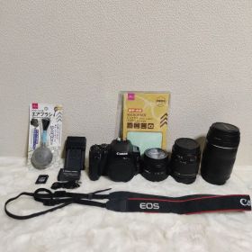 Canon EOS Kiss X10 本体 レンズ3本 充電器セット