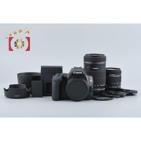 【中古】Canon キヤノン EOS Kiss X10 ダブルズームキット シャッター回数僅少