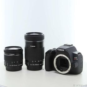 〔中古〕Canon(キヤノン) EOS Kiss X10 ダブルズームキット ブラック〔258-ud〕