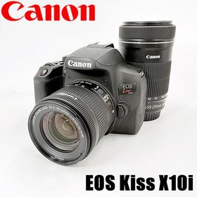 キヤノン CANON EOS Kiss X10i ダブルズームキット 一眼レフ カメラ 中古