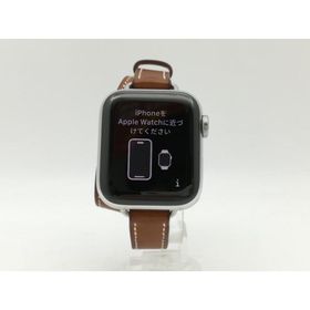 【中古】Apple Apple Watch HERMES Series6 40mm Cellular シルバー/アトラージュドゥブルトゥール ヴォーバレニア(フォーヴ)【神戸】保証期間１ヶ月【ランクB】
