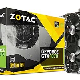【中古】【39shop】ZOTAC★GEFORCE GTX 1070 MINI グラフィックスボード VD6148 ZTGTX1070-8GD5MINI01（非常に良い）