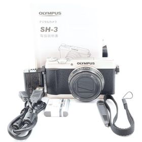 中古 １年保証 良品 OLYMPUS STYLUS SH-3 シルバー
