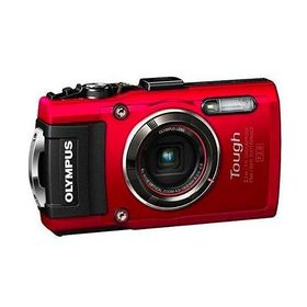 【中古】【1ヶ月保証】オリンパス OLYMPUS STYLUS TG-4 Tough レッド