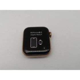【中古】Apple Apple Watch Series5 Cellular 40mm ゴールドステンレスケース (バンド無し)【OSU301】保証期間１ヶ月【ランクB】
