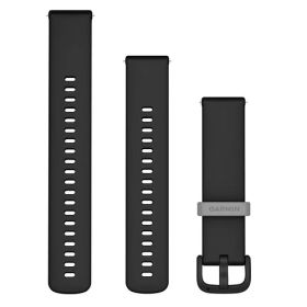 GARMIN(ガーミン) Quick Release バンド vivoactive5対応 20mm Black Silicone/Slate