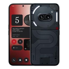 最上位版 Nothing(R) PHONE (2A) (2a) Black 12GB 256GB グローバル版 Dimensity 7200 pro Amoled 5千万画素カメラ
