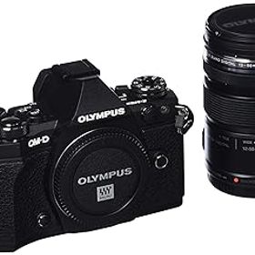 【中古】【39shop】OLYMPUS★ミラーレス一眼 OM-D E-M5 MarkII 12-50mm EZレンズキットブラック E-M5 MarkII 12-50mm EZ LK BLK E-M5MarkII1250LKBLK(非常に良い)