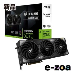 ASUS エイスース TUF Gaming GeForce RTX 5070 12GB GDDR7 OC Edition 転送不可 TUF-RTX5070-O12G-GAMING (2647111)