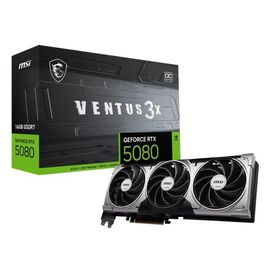MSI GeForce RTX 5080 16G VENTUS 3X OC G5080-16V3C 16GB GDDR7