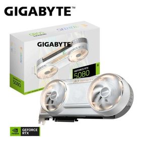 GIGABYTE｜ギガバイト GIGABYTE AORUS GeForce RTX 5080 INFINITY WOOD 16G ゲーミングPC向け グラフィックボード GV-N5080AORUSIF WD-16GD 返品種別B