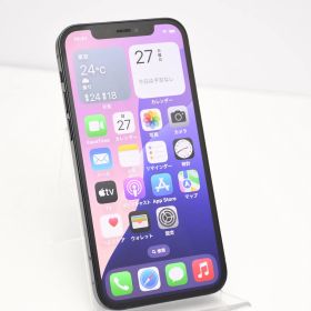 【液晶美品＊純正電池87%】docomo SIMフリーiPhone 12 64GB ブラック