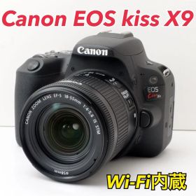 X7後継機！Canon EOS kiss X9★初心者向け★すぐ使える