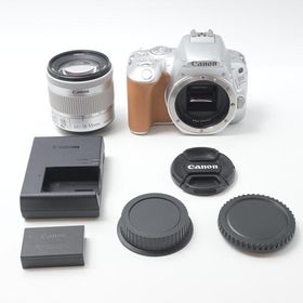 キヤノン Canon EOS Kiss X9 シルバー レンズキット EF-S18-55 F4 STM付属[美品B]