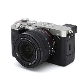 ソニー SONY α7C ILCE-7CL S ズームレンズキット シルバー フルサイズミラーレス一眼カメラ 有効約2420万画素 5軸ボディ内手ブレ補正 約509g【新品】