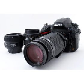 Nikon D810 トリプルレンズセット 美品 SDカード ストラップ付 動作確認済み 1ヶ月保証付 高性能