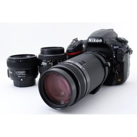 Nikon D810 トリプルレンズセット 美品 SDカード ストラップ付 動作確認済み 1ヶ月保証付 高性能