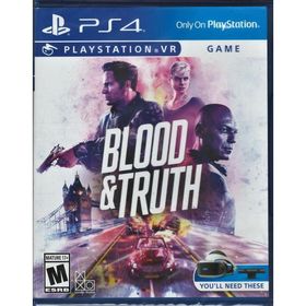 Blood &amp; Truth (PlayStation VR) 北米版 PS4 プレイステーション4 海外版ソフト