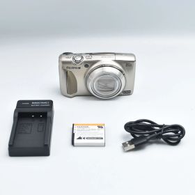 B#13622 T FUJIFILM デジタルカメラ 1600万画素 ズーム光学20倍 ゴールド FX-F900EXR G