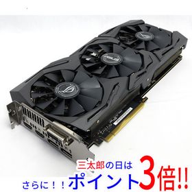 【中古】送料無料 ASUS製グラボ ROG STRIX-GTX1080-A8G-GAMING PCIExp 8GB PCI-Express 8 GB GeForce GTX 1080 補助電源有