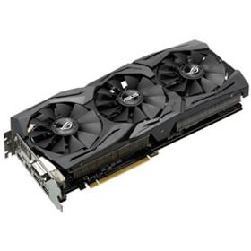 (中古)ASUS ROG STRIX-GTX1080-O8G-GAMING PCIE GeForce GTX1080 8GB(305-ud)
