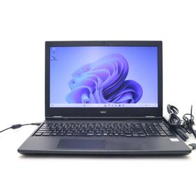 NEC VKT16/X-9 PC-VKT16XZG9 Core i5-10210U 1.6GHz 8GB 256GB(NVMeSSD) DVD-ROM 15.6インチ非光沢 FWXGA 1366x768 Windows11 Pro 難有