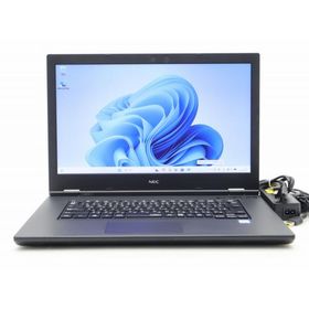 NEC VKT16/X-5 PC-VKT16XZG5 Core i5-8265U 1.6GHz 8GB 256GB(新品SSD) DVD+-RW 15.6インチ非光沢 FWXGA 1366x768 Windows11 Pro 64bit